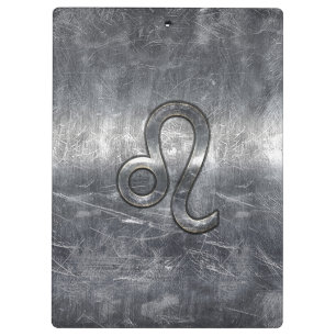 Porte-bloc Silver Leo Zodiac Connexion Grunge style dévêtu