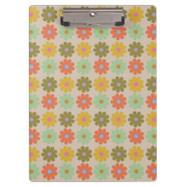 Porte-bloc Simple Pastel Vintage Flower Pattern