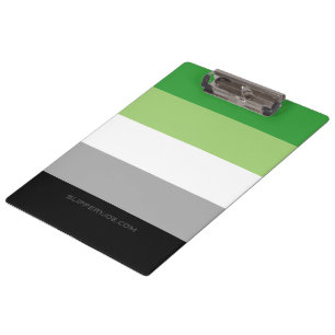 Porte-bloc SlipperyJoe's Aromantic Pride Drapeau gay cadeaux