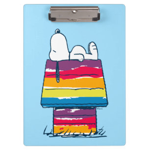 Porte-bloc Snoopy   Rainbow Dog House