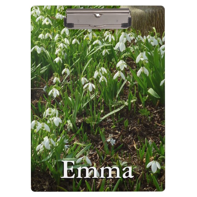 Porte-bloc Snowdrops (Devant)