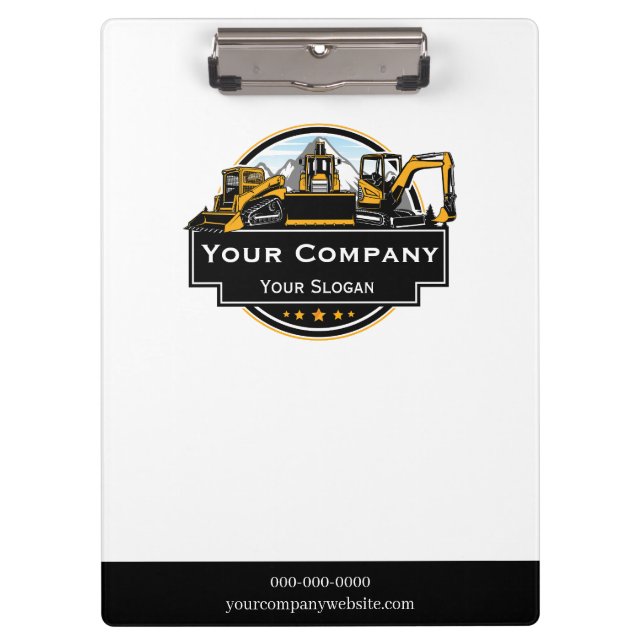 Porte-bloc Société de construction d'équipement lourd profess (Devant)