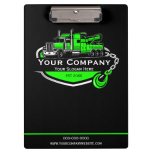 Porte-bloc Société professionnelle de remorquage, service de 