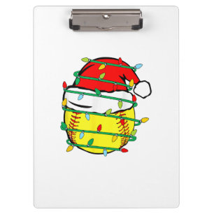 Porte-bloc Softball de Noël 