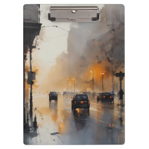 Porte-bloc Soirée urbaine