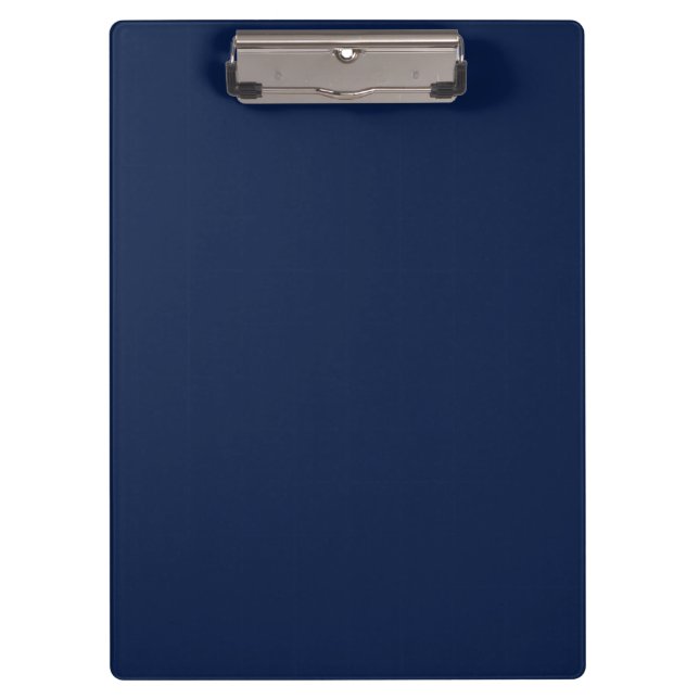 Porte-bloc Solid navy night blue (Devant)