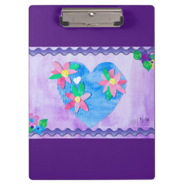 Porte-bloc Spring Time Heart - Kids Art pour CHOC