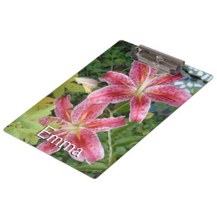 Porte-bloc Stargazer Lilies Jardin Floral