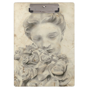 Porte-bloc Statue dans le Jardin I