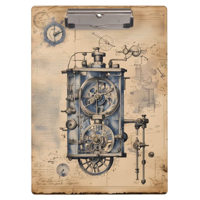 Porte-bloc Steampunk Thingamajig (Devant)