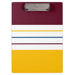 Porte-bloc Stripes automnales colorées