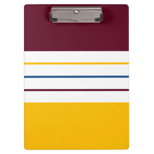 Porte-bloc Stripes automnales colorées