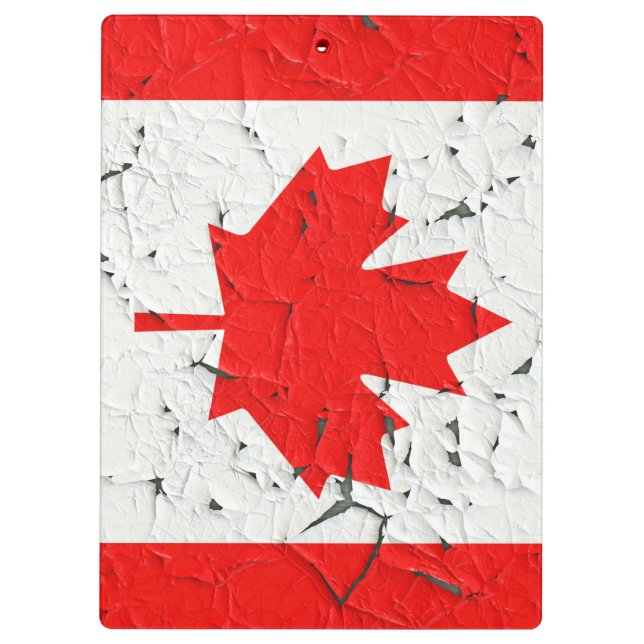Porte-bloc Style canadien de peinture d'épluchage du CANADA (Dos)