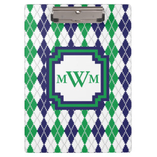 Porte-bloc Sur le Porte - bloc du Jacquard vert