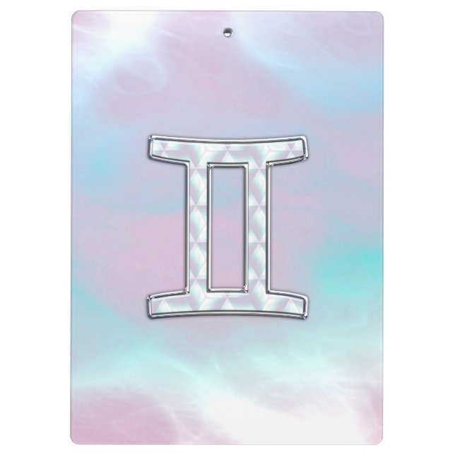 Porte-bloc Symbole Gemini Zodiac (Dos)