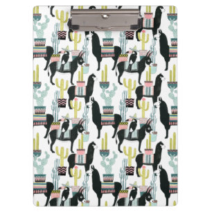 Porte-bloc Taco à propos d'amour Motif Llama & Donkey