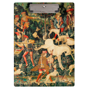 Porte-bloc Tapisseries Unicorn Classique médiéval défend la c