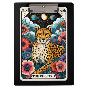 Porte-bloc Tarot du Guépard – Vitesse, Concentration et Manif