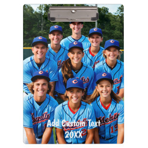 Porte-bloc team photo coach photo famille photo personnalisée
