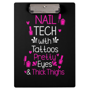 Porte-bloc Technologie Nail Avec Tatouages