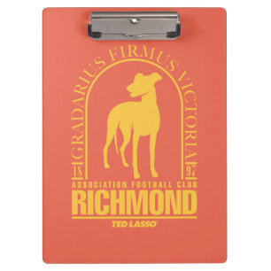 Porte-bloc Ted Lasso   AFC Richmond Gold Arched Logo