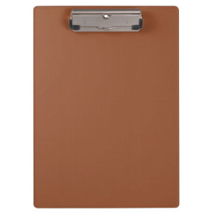 Porte-bloc Terracotta Burnt Orange couleur solide