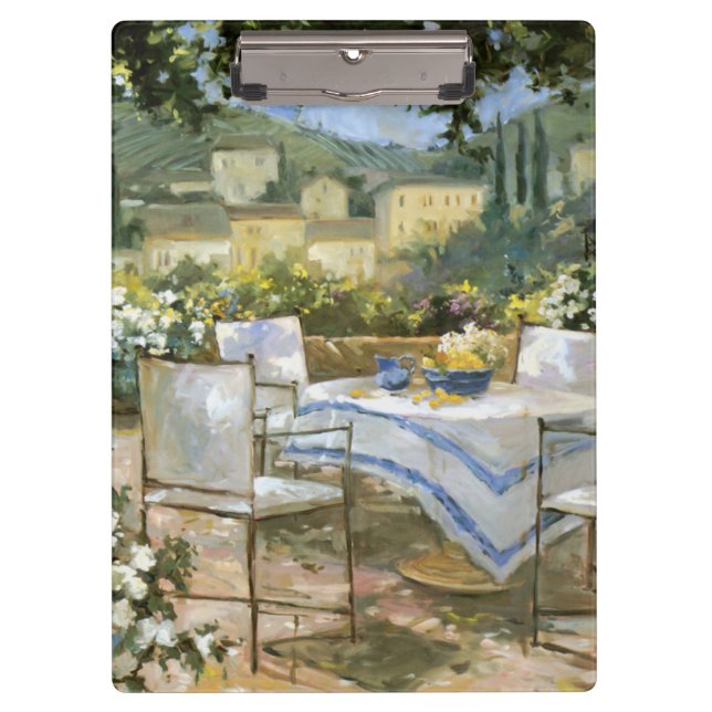 Porte-bloc Terrasse de la Toscane (Devant)