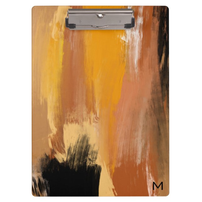 Porte-bloc Terre Abstraite (Devant)