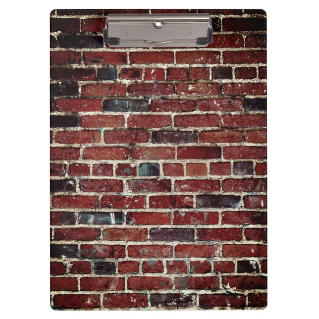 Porte-bloc Texture Cool de mur de briques (Devant)