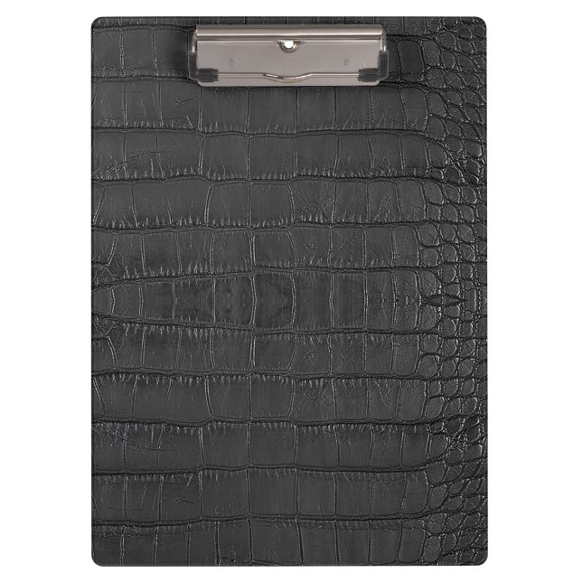 Porte-bloc Texture de l'alligator noir (Devant)