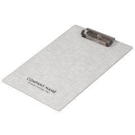Porte-bloc Texture de lin gris clair minimaliste