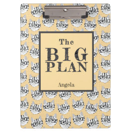 Porte-bloc The Cadstudios The Big Plan Beige
