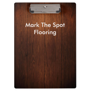 Porte-bloc Thème en bois de plancher