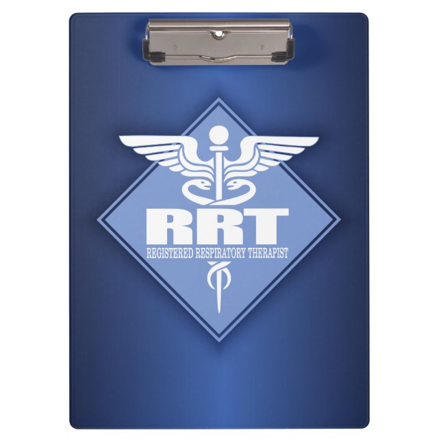 Porte-bloc Thérapeute respiratoire homologuée RRT (Devant)
