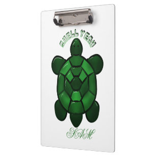 Porte-bloc Tortue mignonne personnalisée et sur mesure