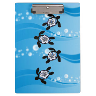 Porte-bloc tortues et ketmie