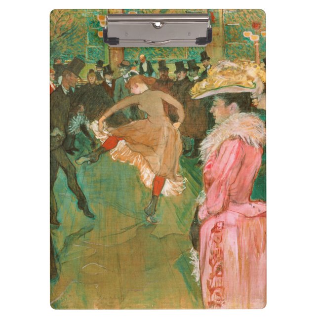 Porte-bloc Toulouse-Lautrec - Au Rouge, La Danse (Devant)