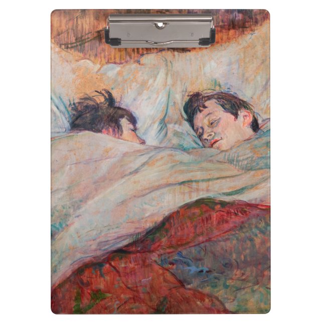 Porte-bloc Toulouse-Lautrec - Le Lit (Devant)