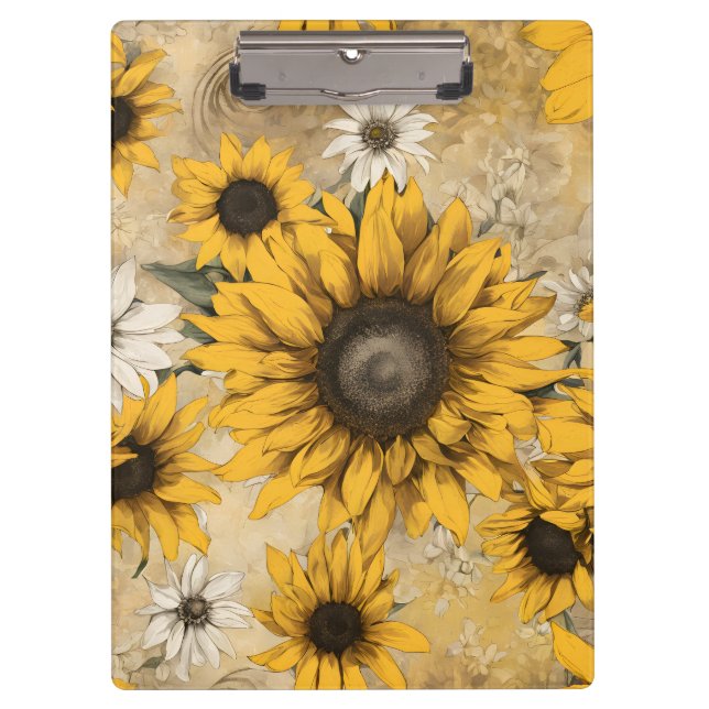 Porte-bloc Tournesol (Devant)