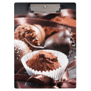 Porte-bloc Truffes de chocolat