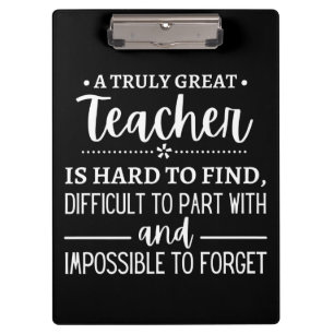 Porte-bloc Truly Great Teacher