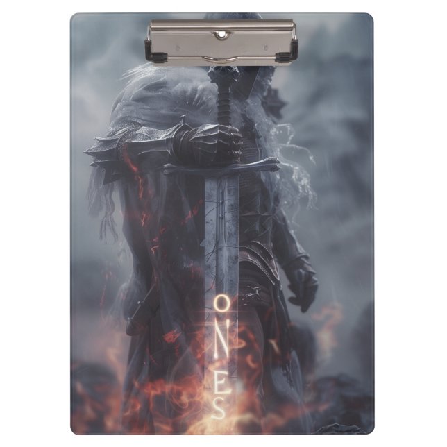 Porte-bloc UN guerrier (Devant)