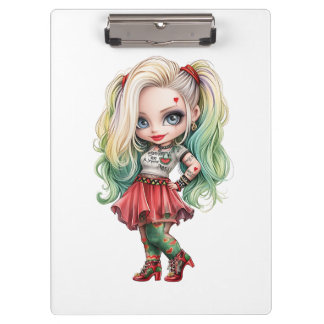 Porte-bloc Une collection de designs Halloween de fille migno