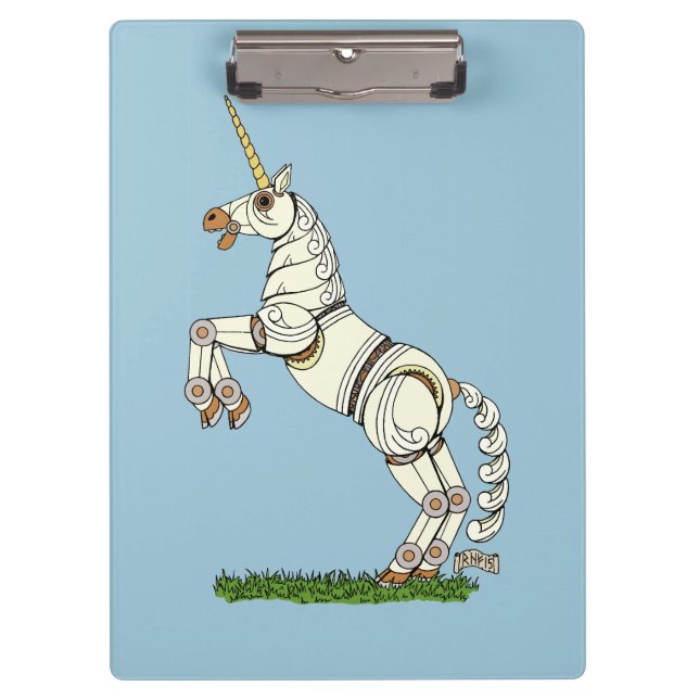 Porte-bloc Unicorne mécanique (Devant)