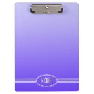 Porte-bloc UNIQUEMENT des dégradés de couleur violet + votre
