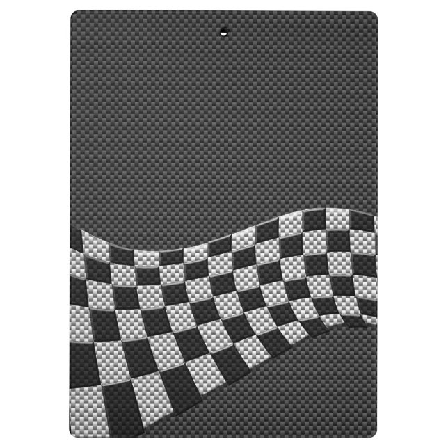 Porte-bloc Vague de emballage Checkered de drapeau de style (Dos)