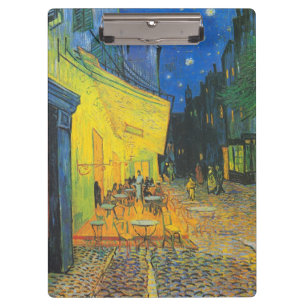 Porte-bloc Van Gogh Café Terrasse Rue Française Scène