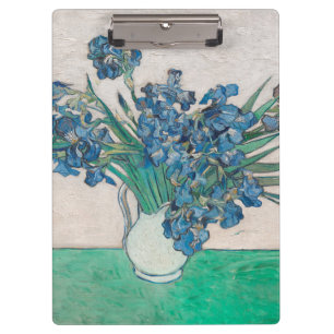 Porte-bloc Van Gogh Iris Vase Peinture Impressionnisme
