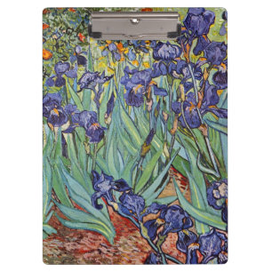 Porte-bloc Van Gogh Irises Peinture impressionniste