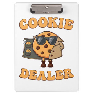Porte-bloc Vendeur de biscuits drôle de cuisson